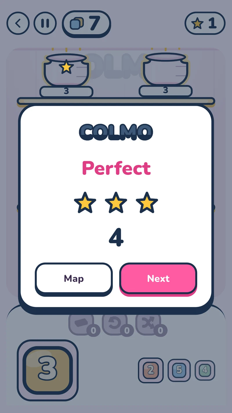 The end of a level